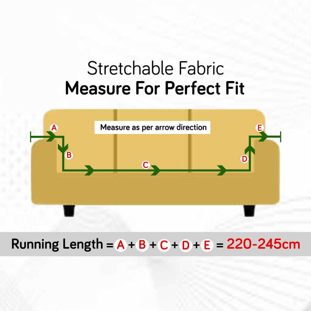 Cream Diamond - Luxury Quality Strechable & Dust-proof Sofa Cover