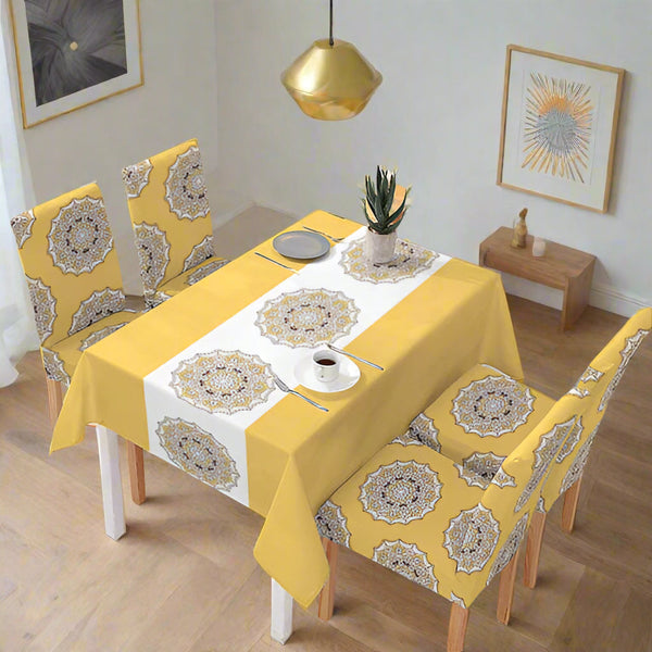 Mustard Rangoli – Dustproof, Stain-Free, Water Resistant & Washable