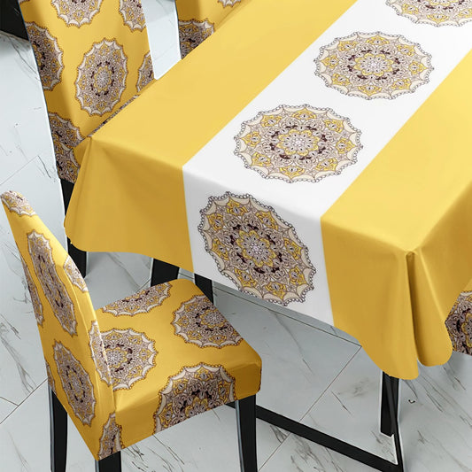 Mustard Rangoli – Dustproof, Stain-Free, Water Resistant & Washable