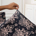 Black & Beige Ethnic Covers – Dustproof, Stain-Free, Water Resistant & Washable