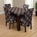 Black & Beige Ethnic Covers – Dustproof, Stain-Free, Water Resistant & Washable