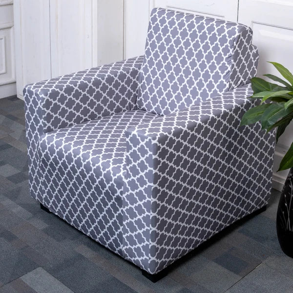 Grey Diamond - Luxury Quality Strechable & Dust-proof Sofa Cover