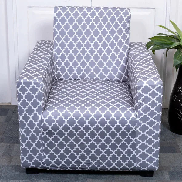 Grey Diamond - Luxury Quality Strechable & Dust-proof Sofa Cover