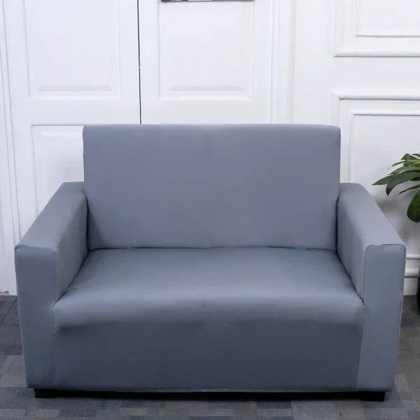 Grey Solid - Luxury Quality Strechable & Dust-proof Sofa Cover