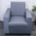 Grey Solid - Luxury Quality Strechable & Dust-proof Sofa Cover