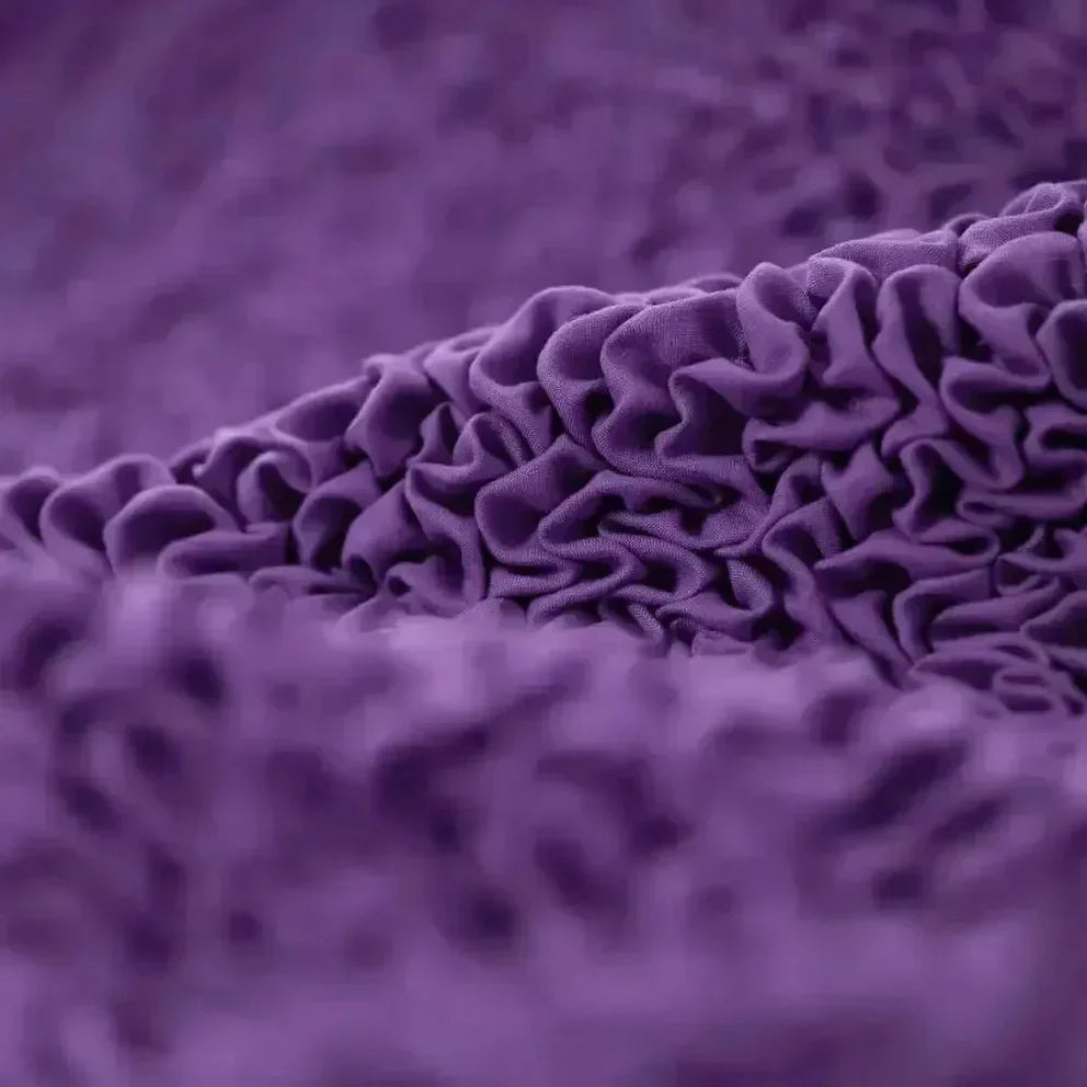 Bubble Purple Chair Cover - Fit For All Size Office Chair Slipcover, Microfibra Collection