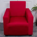 Maroon Solid - Luxury Quality Strechable & Dust-proof Sofa Cover