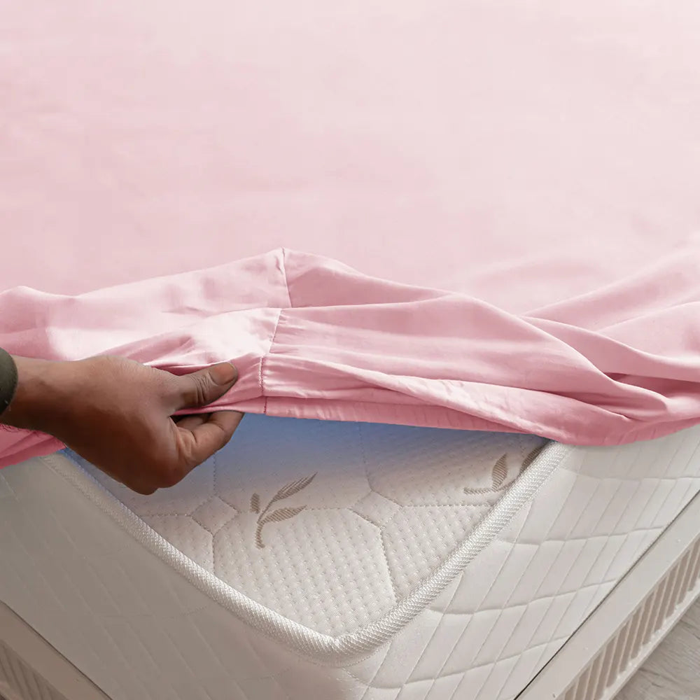 Waterproof Mattress Protector - Dustproof & Allergen Guard Fitted Bedsheet