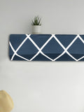 Blue Checks - Dustproof & Machine Washable AC Cover