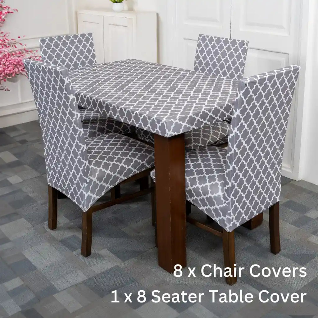Grey Diamond Covers – Dustproof, Stain-Free, Water Resistant & Washable