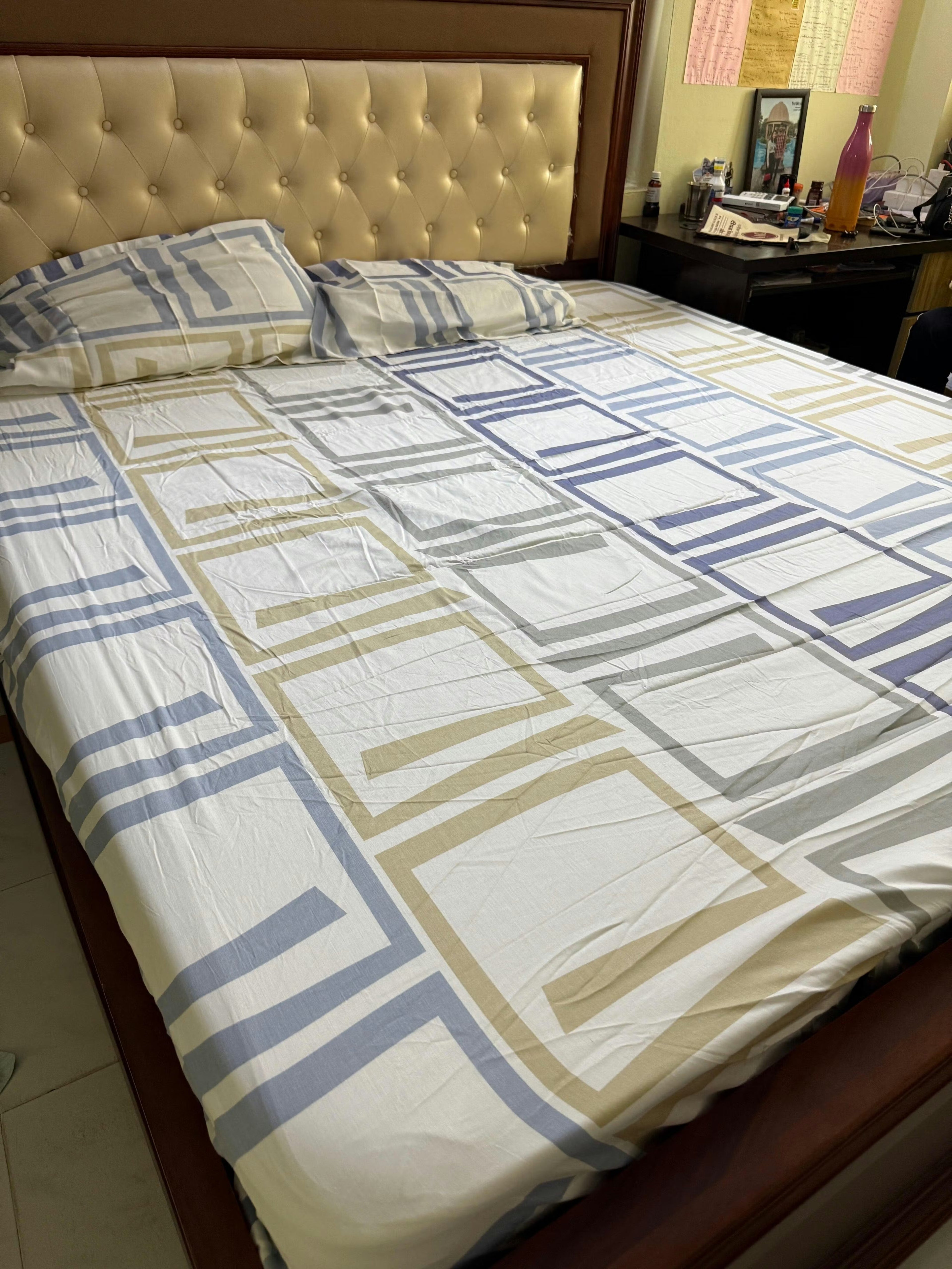 Waterproof Mattress Protector - Dustproof & Allergen Guard Fitted Bedsheet