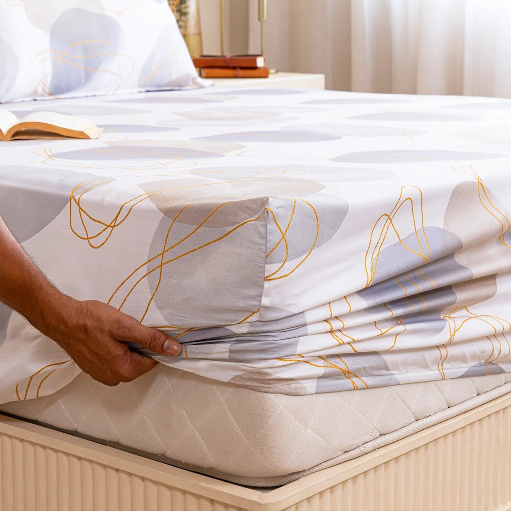 Waterproof Mattress Protector - Dustproof & Allergen Guard Fitted Bedsheet