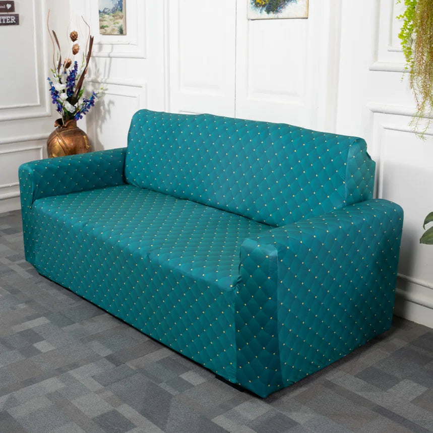 Luxurious Capitone - Luxury Quality Strechable & Dust-proof Sofa Cover