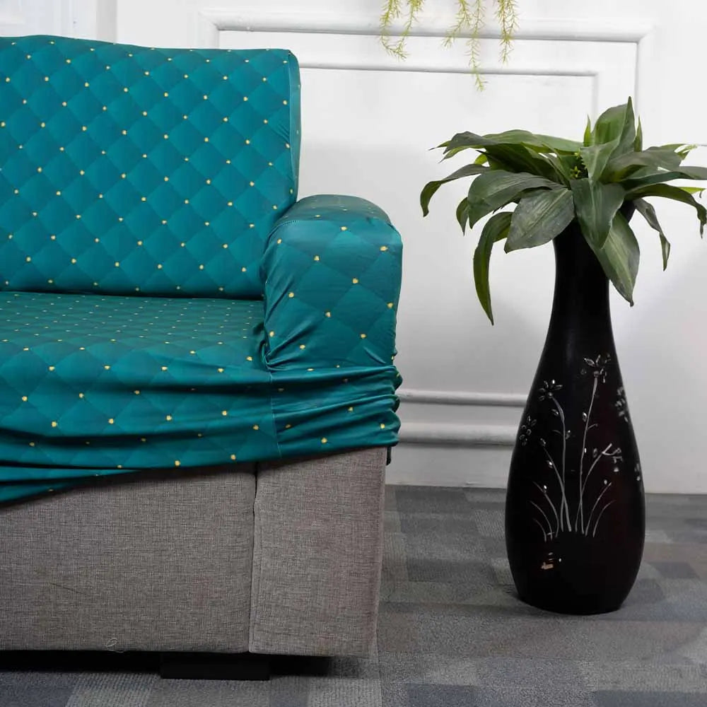 Luxurious Capitone - Luxury Quality Strechable & Dust-proof Sofa Cover