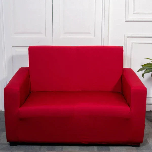 Maroon Solid - Luxury Quality Strechable & Dust-proof Sofa Cover