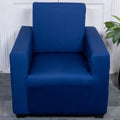 Navy Blue Solid - Luxury Quality Strechable & Dust-proof Sofa Cover