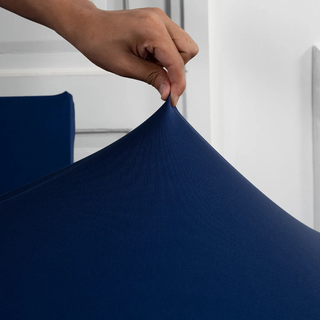 Navy Blue Solid Covers – Dustproof, Stain-Free, Water Resistant & Washable