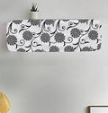 Black & White - Dustproof & Machine Washable AC Cover
